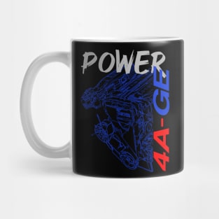 4A GE AE86 Engine Mug